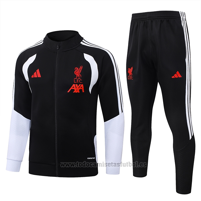 Chandal de Chaqueta del Liverpool Nino 2026-2027 Negro